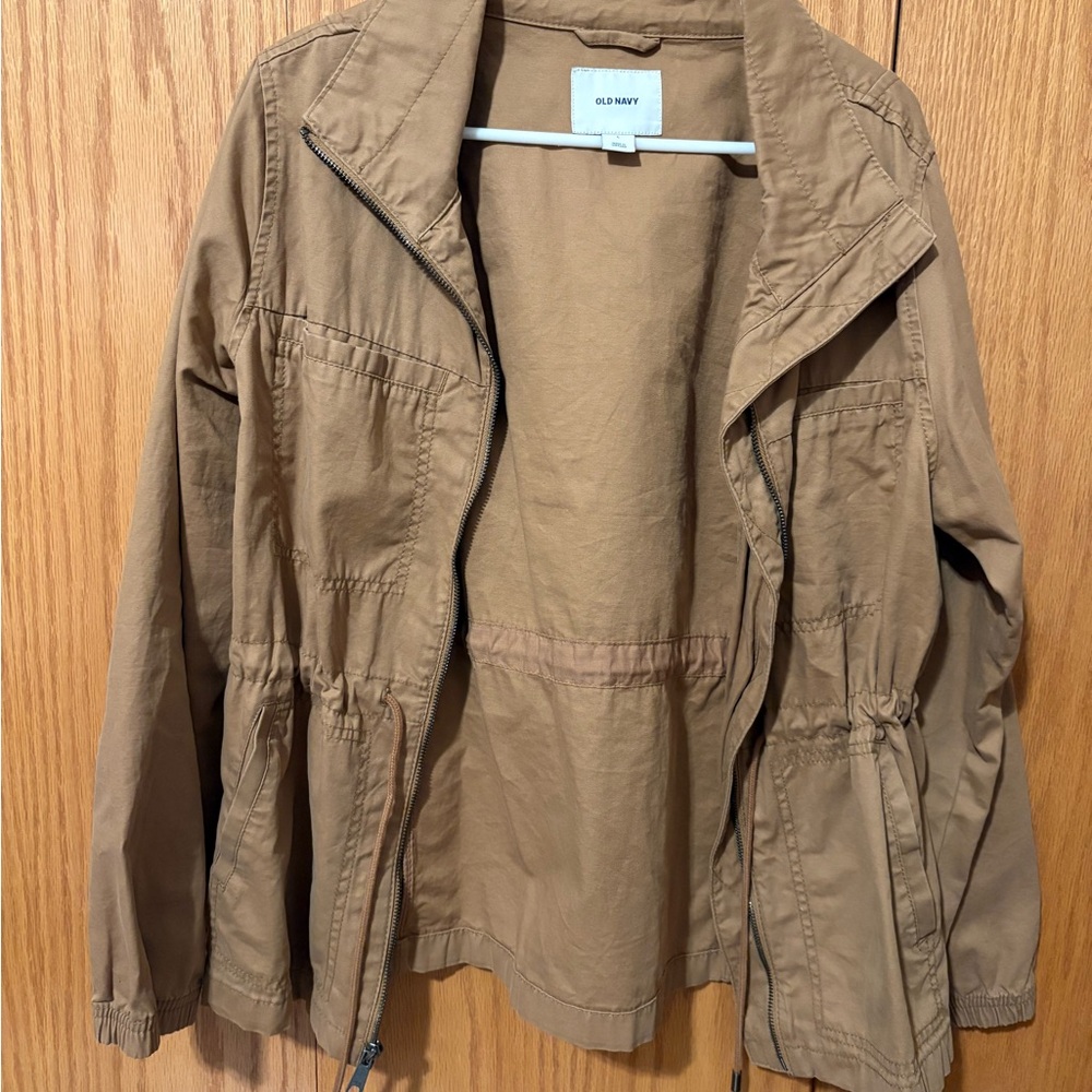 Old Navy Tan Utility Jacket